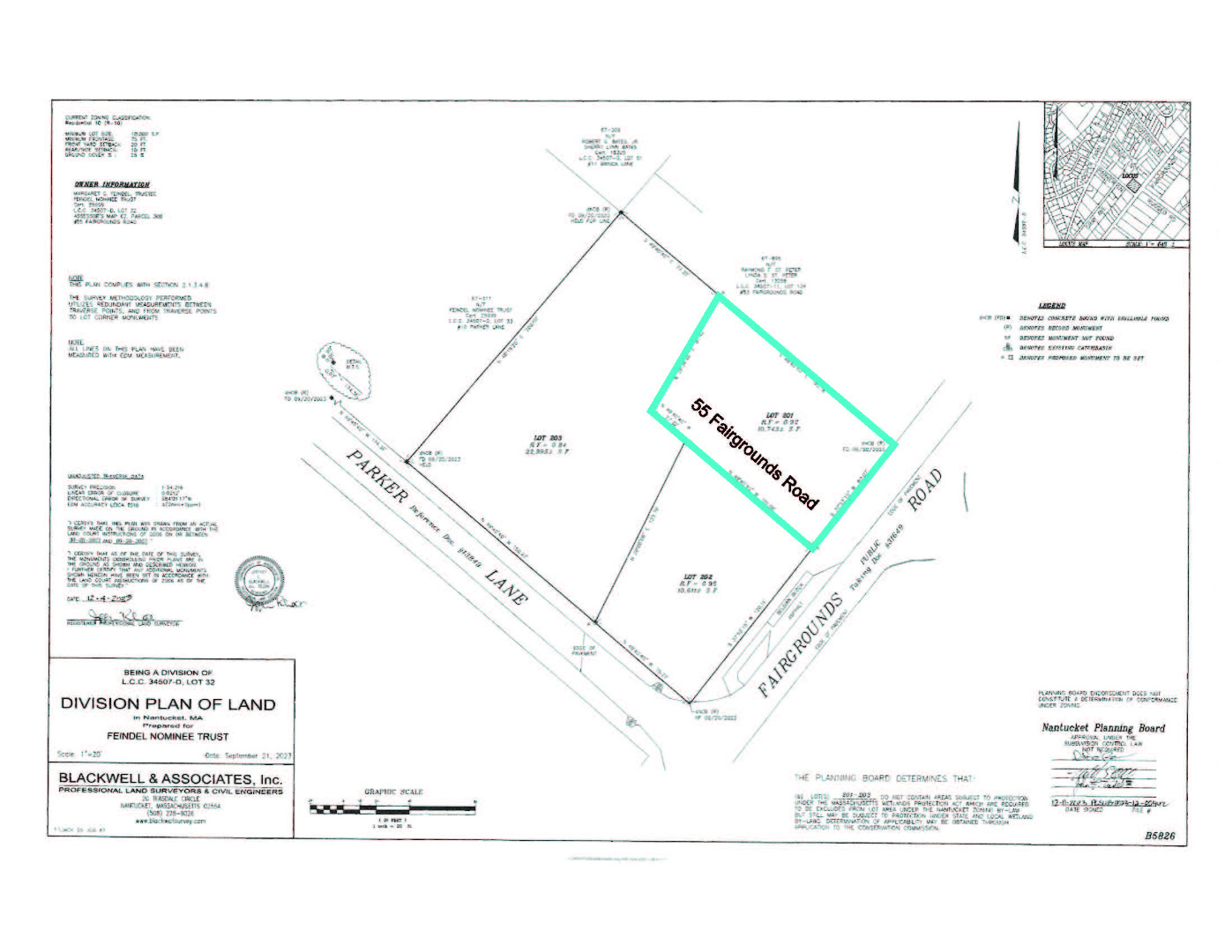 55 Fairgrounds Road (a portion of) Nantucket