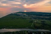 Aerial of Nantucket