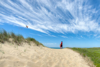 Beach with Blue Sky